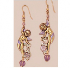 angel earrings,victorian fashion earrings