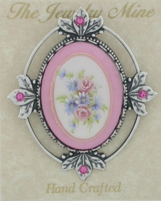 Vintage Victorian Reproduction Brooch Pin