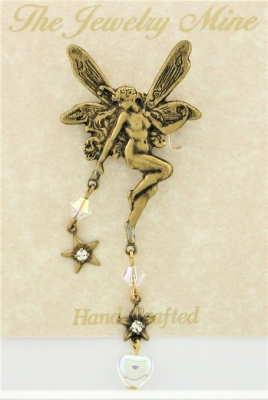 Victorian Style Fairy Pin
