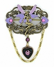 fashion jewelry fairy brooch