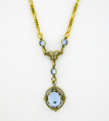 victorian jewelry,victorian necklace,vintage necklace,antique necklace,austrian crystal necklace