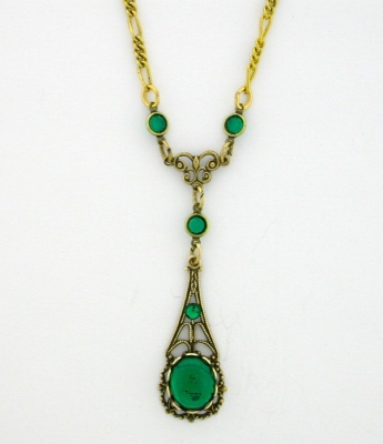 vintage pendant,victorian jewelry,victorian necklace,vintage necklace,antique necklace,austrian crystal necklace