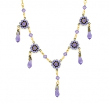 vintage austrian crystal necklace