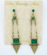 Vintage Reproduction Victorian Style Chandelier Earrings