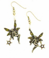 vintage fairy earrings