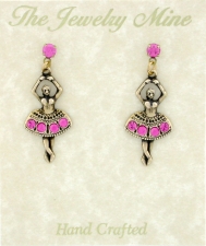 ballerina fashion earrings