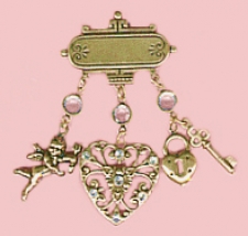 victorian heart brooch,antique fashion brooch,vintage fashion brooch,victorian fashion brooch