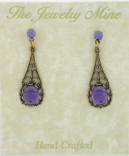 Vintage Victorian Style Filigree Earrings