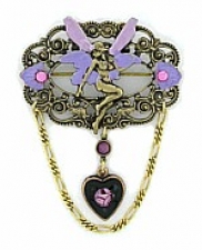 fashion jewelry fairy brooch