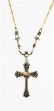 1928 Look Victorian Style Cross Necklace
