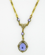 victorian jewelry,victorian necklace,vintage necklace,antique necklace,austrian crystal necklace