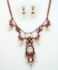 Vintage Reproduction Victorian Style Necklace Set