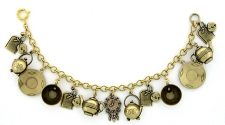 charm bracelets,tea jewelry,fashion bracelet,costume jewelry